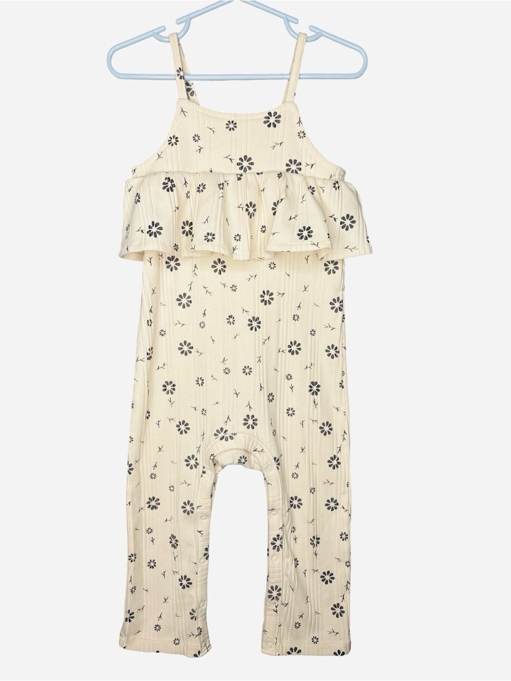 Grayson Mini Cream Floral Jumpsuit 24m